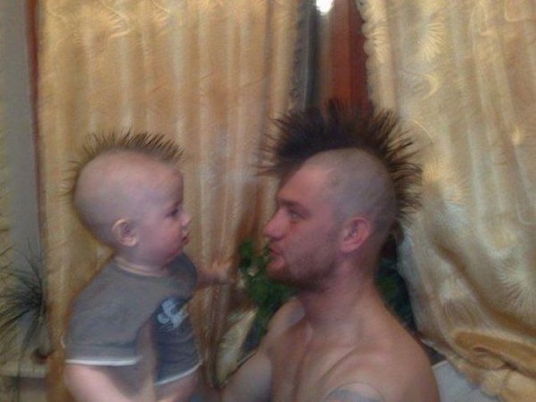 Смешной сын
