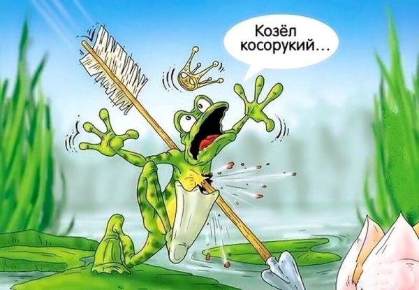 Царевна лягушка карикатура