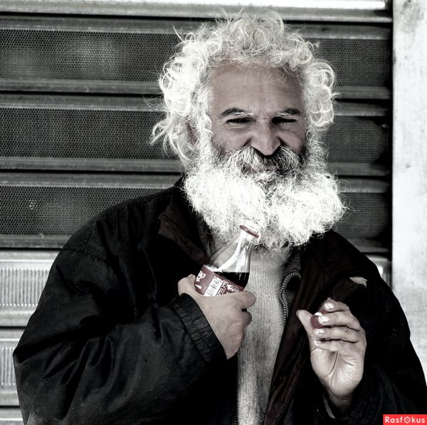 Прикольный дед