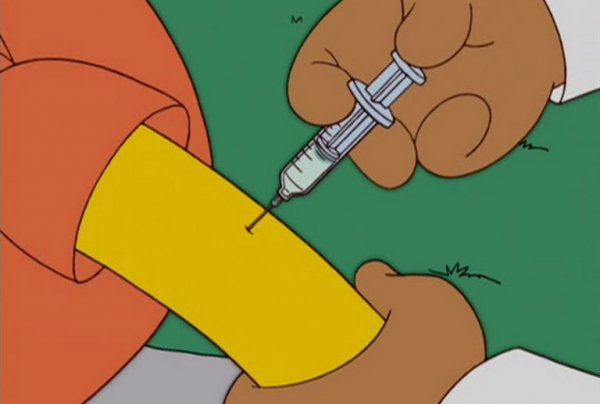 Прививка gif