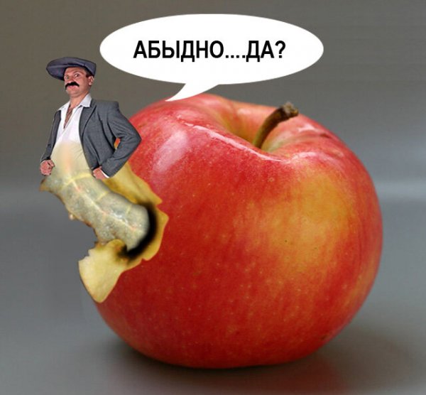Яблочко прикол