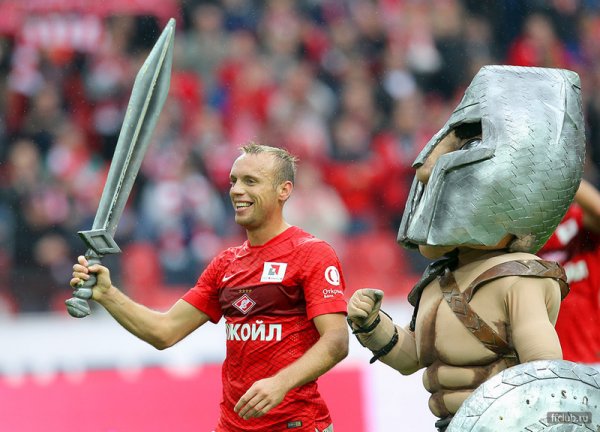 Игроки Спартака Веселые