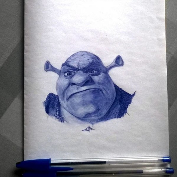 Рисунки ручкой
