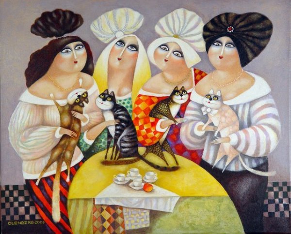 Веселые посиделки с подругами