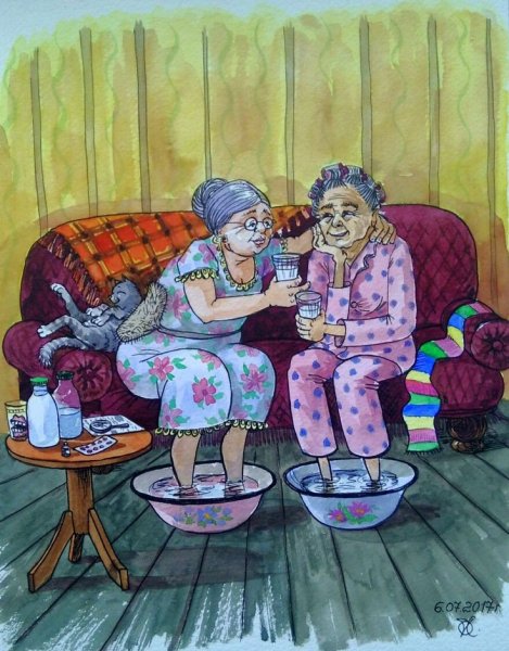 Две старушки