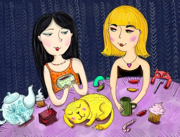 Посиделки с подругами смешные