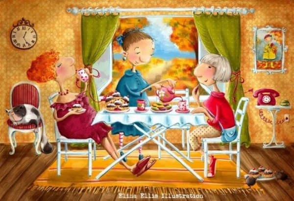 Иллюстрации Элины Эллис