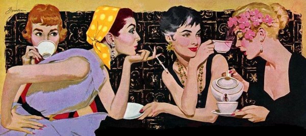 Чаепитие с подругами