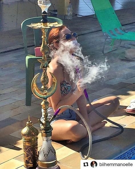Кальян курят