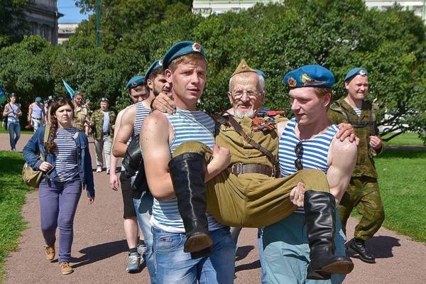 С днем ВДВ смешные