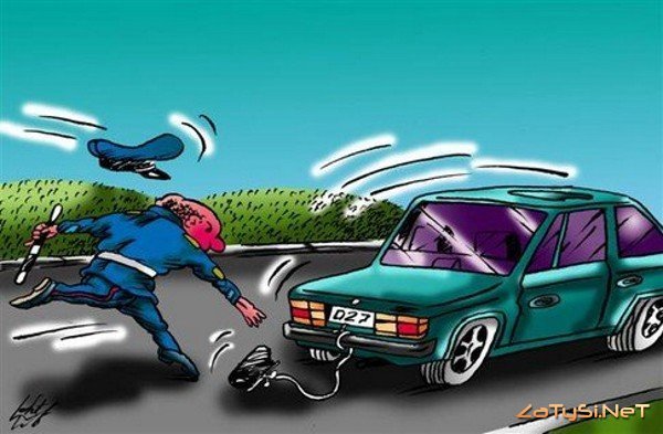 Жигули карикатура