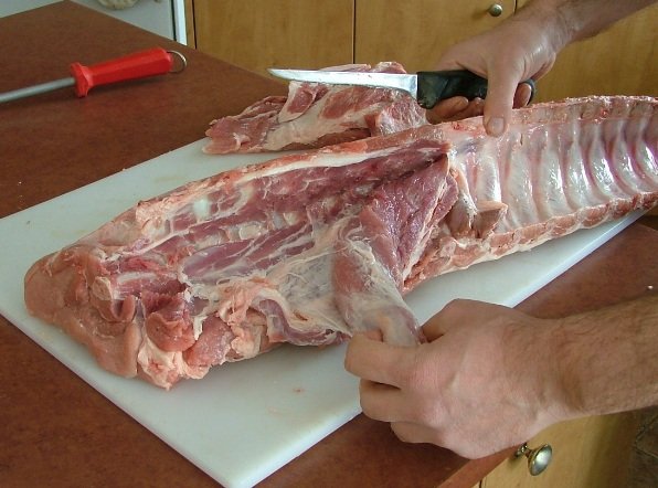 Корейка свиная под шубой
