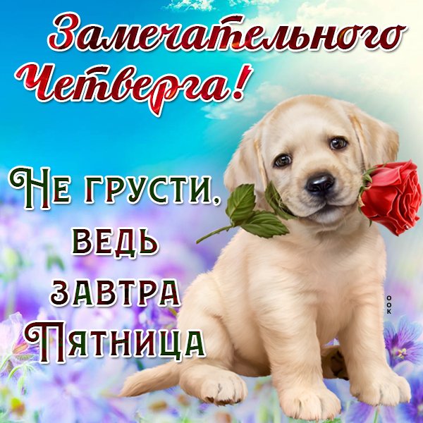 Поздравления ЧС чктвергом