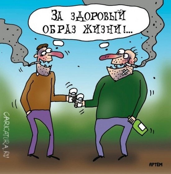 Здоровый образ жизни прикол