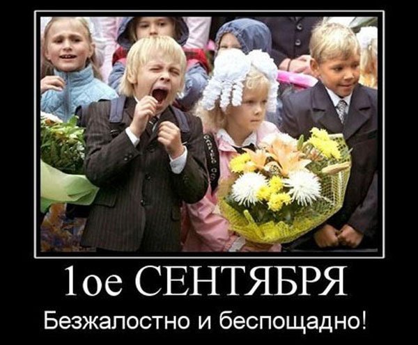 Первое сентября приколы