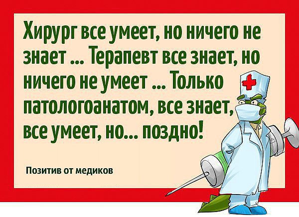 Анекдоты про врачей и пациентов в картинках