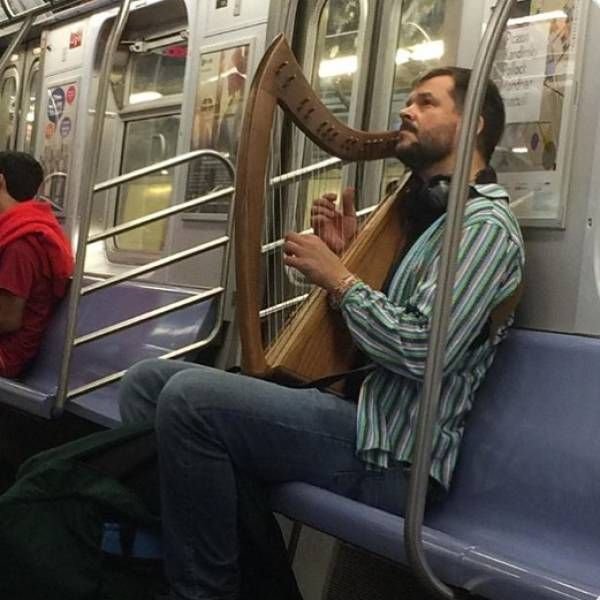 Неадекватные люди в метро