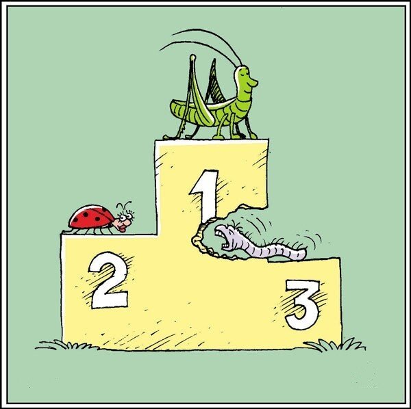 Зависть карикатура