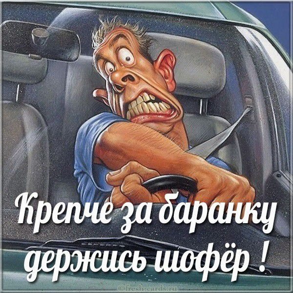 Крепче за баранку держись бобер