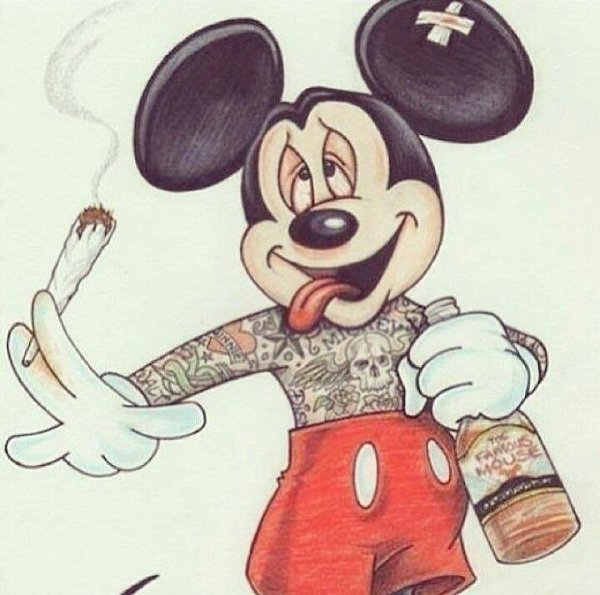 Микки Маус смешной