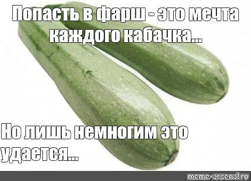Обожаю кабачки