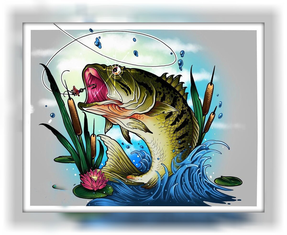 Картина Рыбак