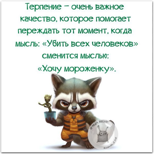 Пожелания терпения