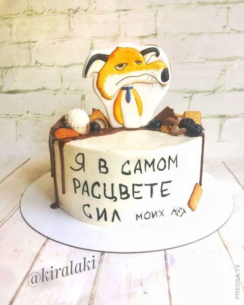 Смешные надписи на торт