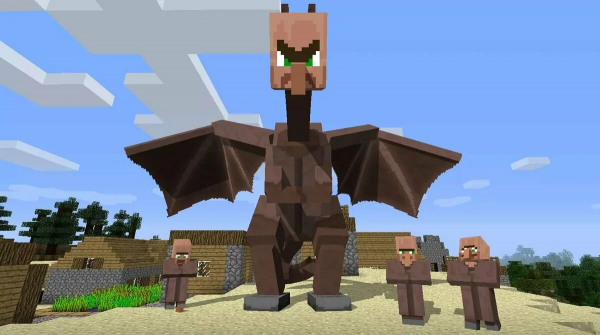 Смешные мобы в МАЙНКРАФТЕ