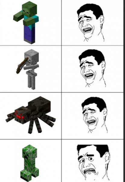 Смешные картинки МАЙНКРАФТА