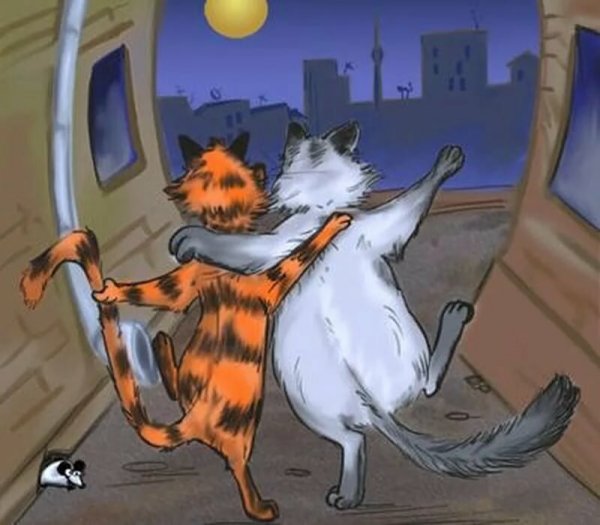 Мартовский кот гуляю