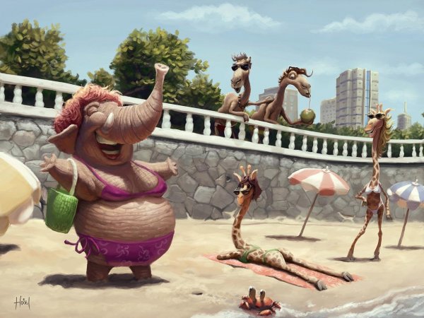 Tiago Hoisel (Тьяго Хойсел) - художник-иллюстратор