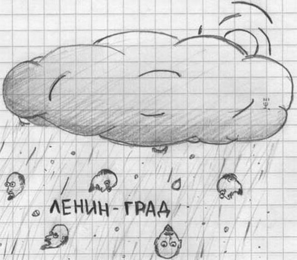 Смешные детские рисунки карандашом