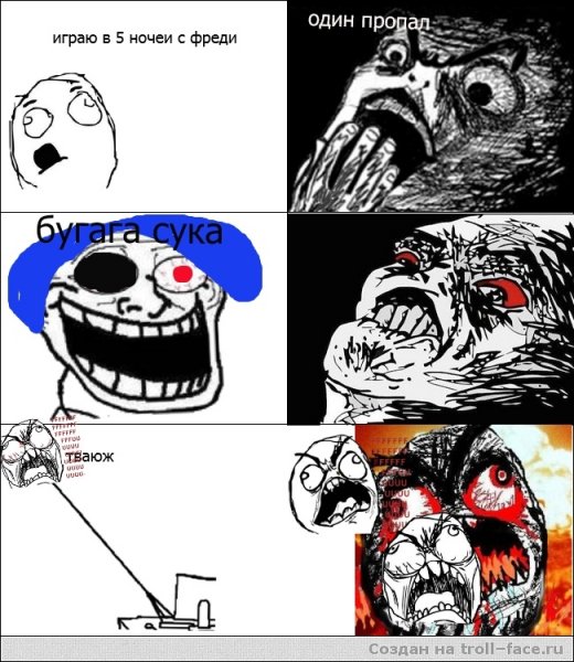Смешные мемы про ФНАФ