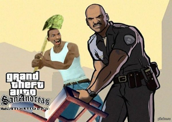 GTA San Andreas приколы