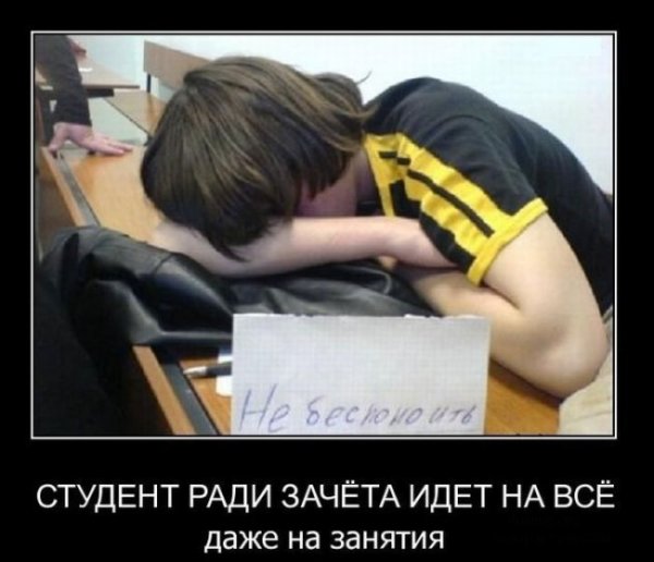 Смешные демотиваторы про студентов