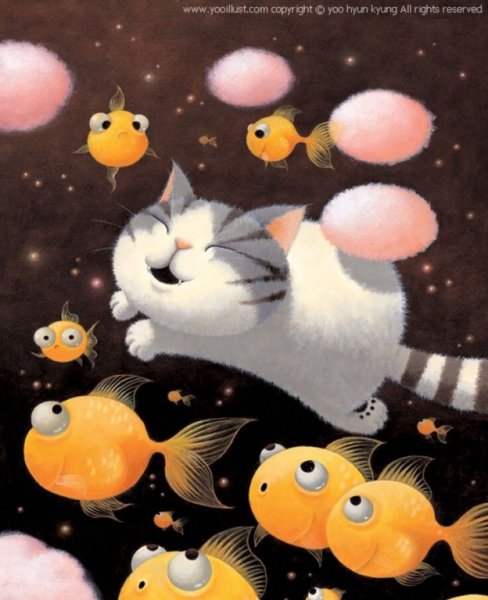 Открытки спокойной ночи прикольные