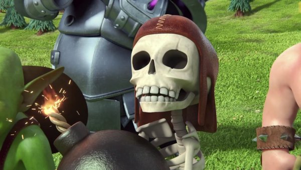 Clash of Clans анимация