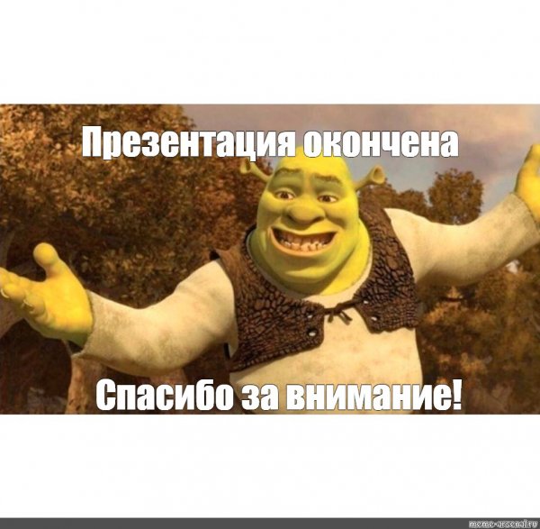 Презентация окончена спасибо за внимание