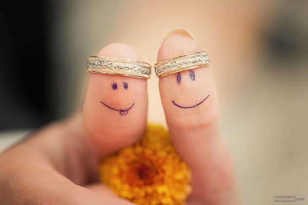 Обручальное кольцо прикол