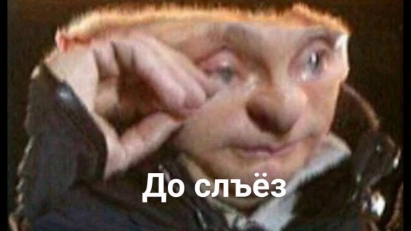 Путин плачет Мем
