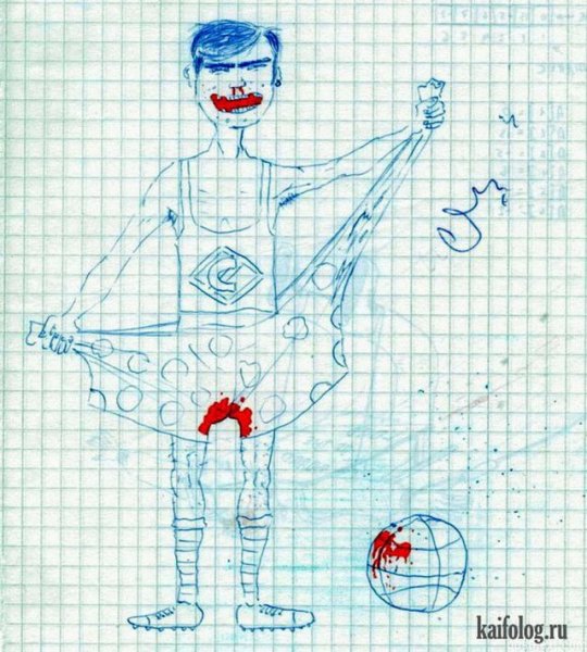 Классные рисунки в тетради