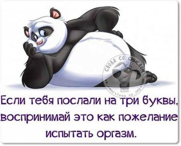 Если тебя послали на три буквы