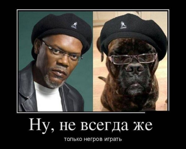 Демотиваторы про негров