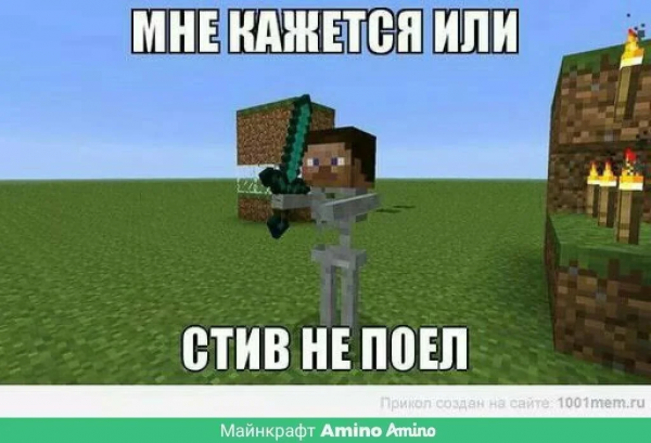 Приколы в МАЙНКРАФТЕ