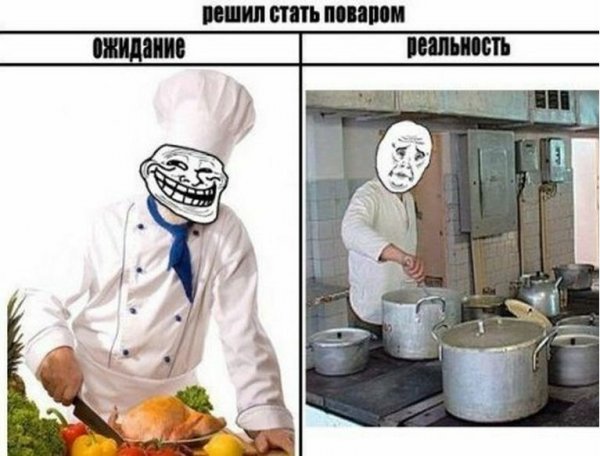 Юмор про поваров