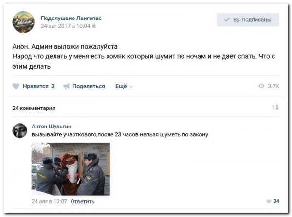 Самые смешные комментарии