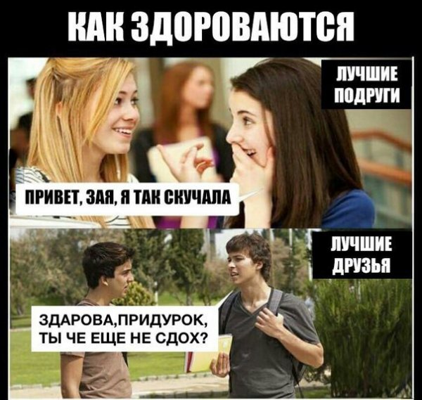 У меня еще подруга есть