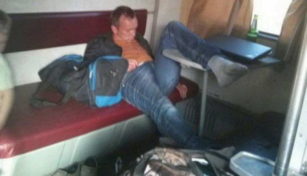 Пьяные в плацкарте