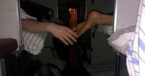 Снимки в плацкартном вагоне